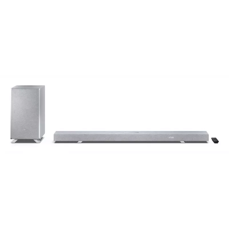 Sharp HT-SBW55121(SL) Soundbar-Lautsprecher Silber 5.1.2 Kanäle 212 W