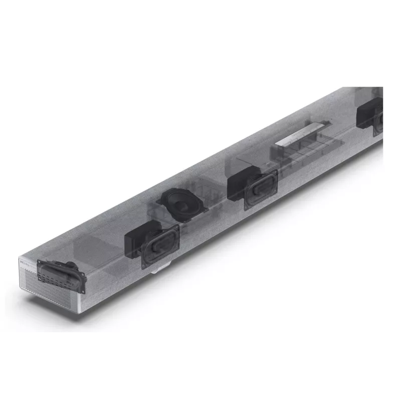 Sharp HT-SBW55121(SL) Soundbar-Lautsprecher Silber 5.1.2 Kanäle 212 W