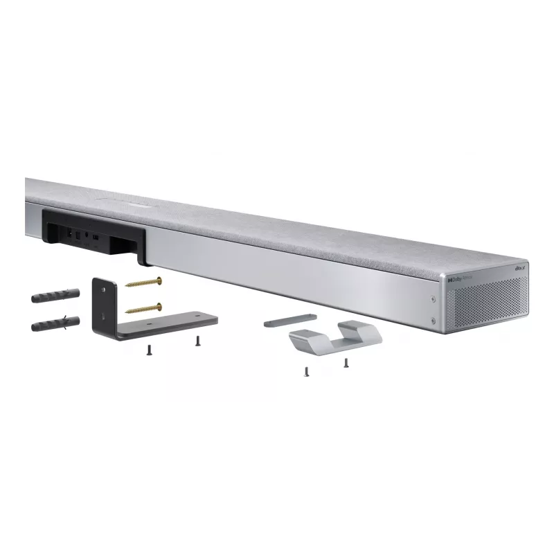 Sharp HT-SBW55121(SL) Soundbar-Lautsprecher Silber 5.1.2 Kanäle 212 W