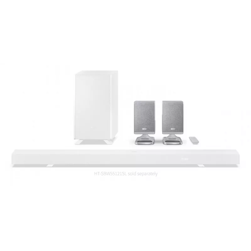 Sharp HT-SPR52021(SL) Lautsprecher Silber Kabellos 66 W