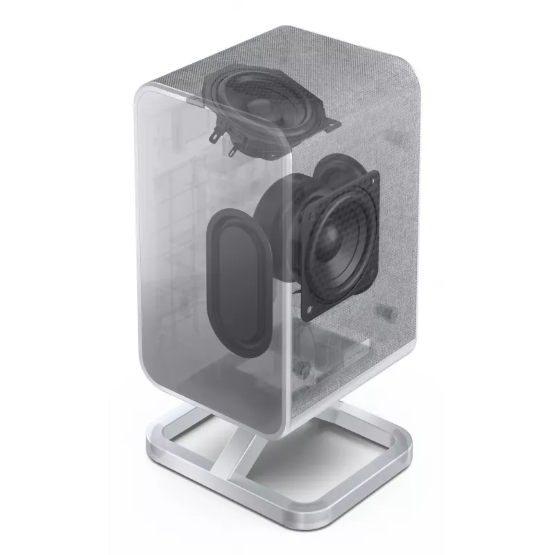 Sharp HT-SPR52021(SL) Lautsprecher Silber Kabellos 66 W