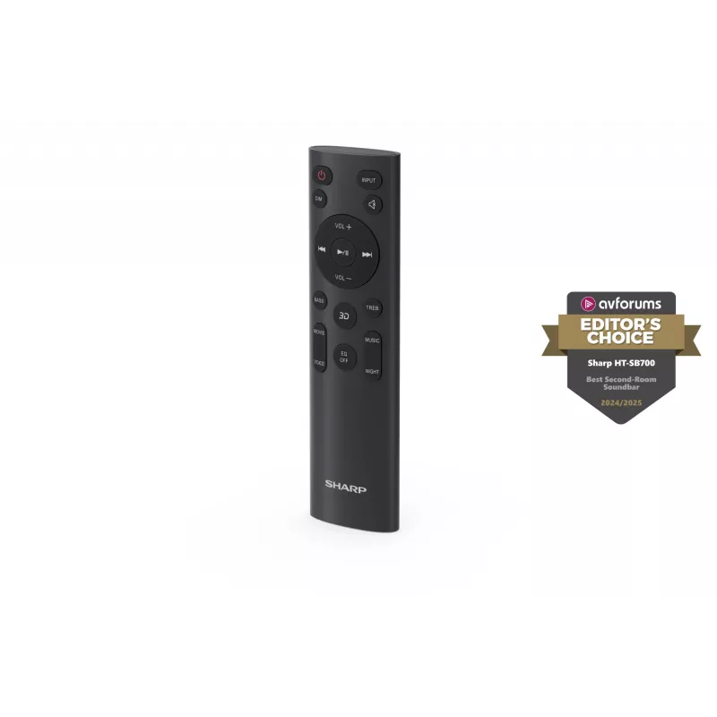 Sharp HT-SB700 Soundbar-Lautsprecher Schwarz 2.0.2 Kanäle 140 W