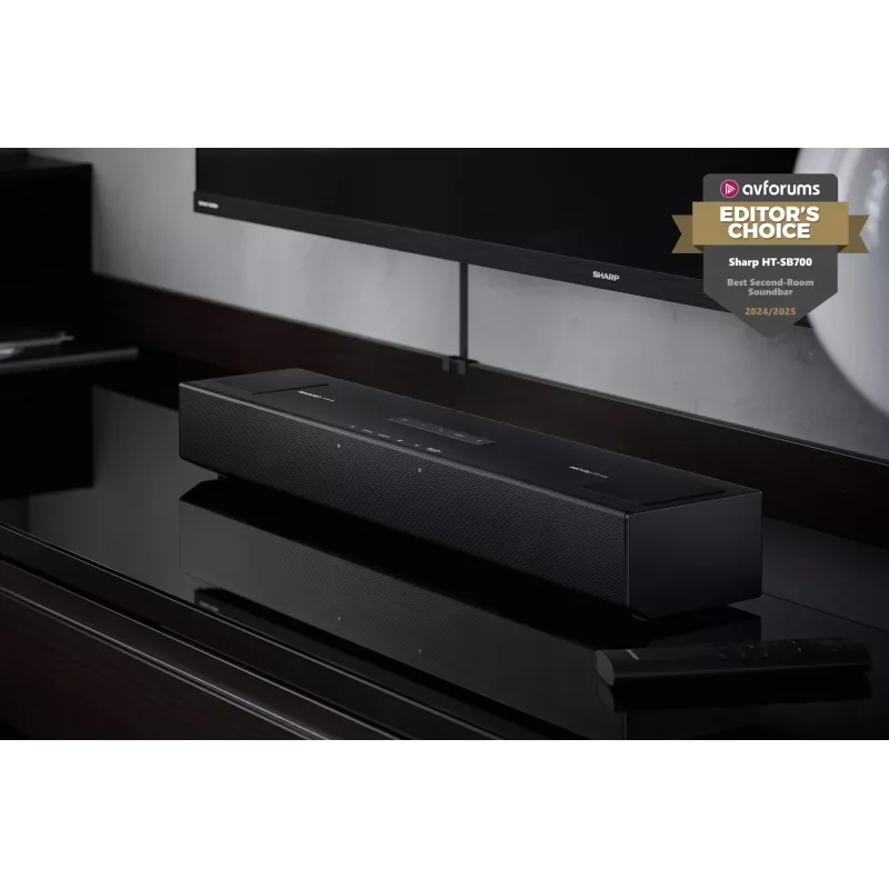 Sharp HT-SB700 Soundbar-Lautsprecher Schwarz 2.0.2 Kanäle 140 W