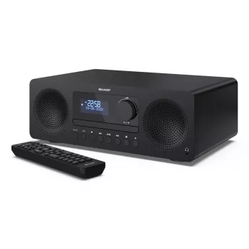 Home-Audio-Mikrosystem Sharp XL-B720D 30 W, 2-Wege-Lautsprecher, DAB/DAB+/FM, optischer Disc-Player, schwarz
