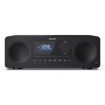Home-Audio-Mikrosystem Sharp XL-B720D 30 W, 2-Wege-Lautsprecher, DAB/DAB+/FM, optischer Disc-Player, schwarz