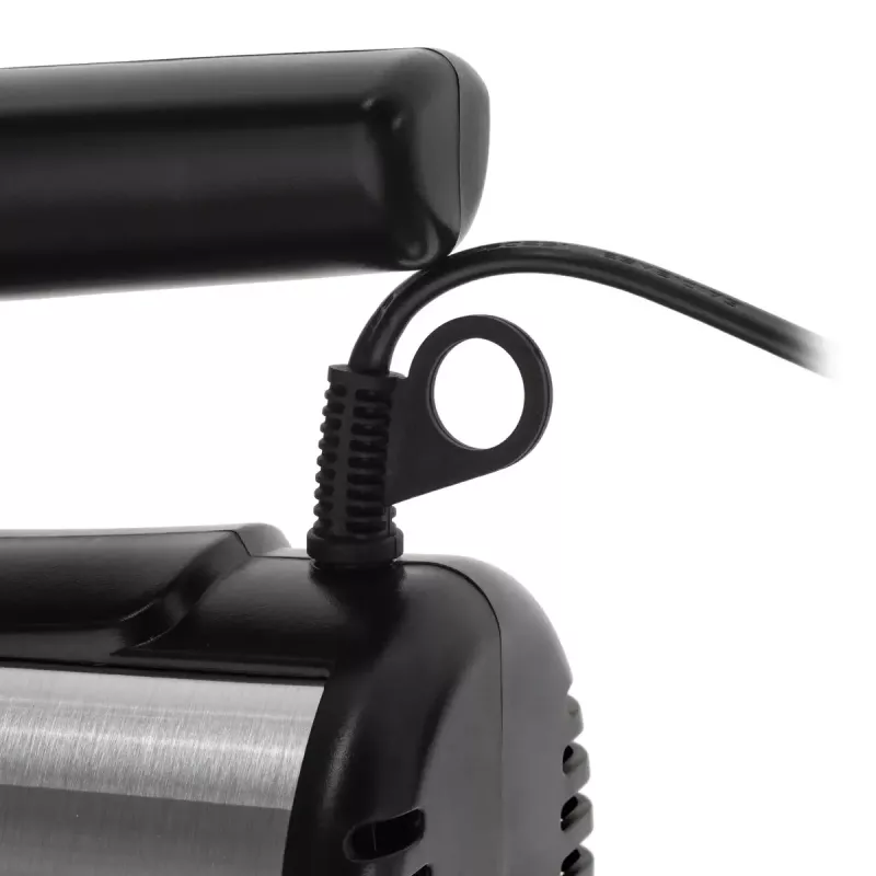 Handmixer Adler AD 4232 — 900 W, 5 Geschwindigkeiten + Turbo, Edelstahl-Aufsätze, schwarz/silber