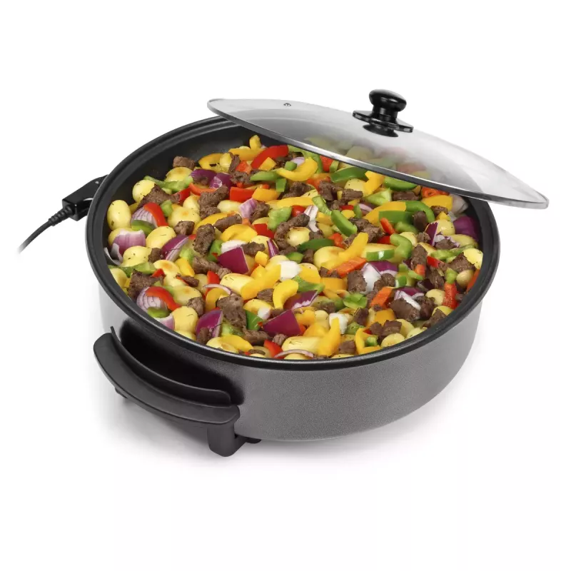 Elektrische Bratpfanne Tristar PZ-9145 XXL - 40 cm, 1500 W, schwarz