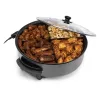 Elektrische Bratpfanne Tristar PZ-9145 XXL - 40 cm, 1500 W, schwarz