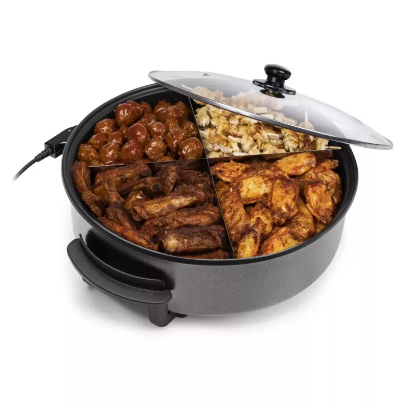 Elektrische Bratpfanne Tristar PZ-9145 XXL - 40 cm, 1500 W, schwarz