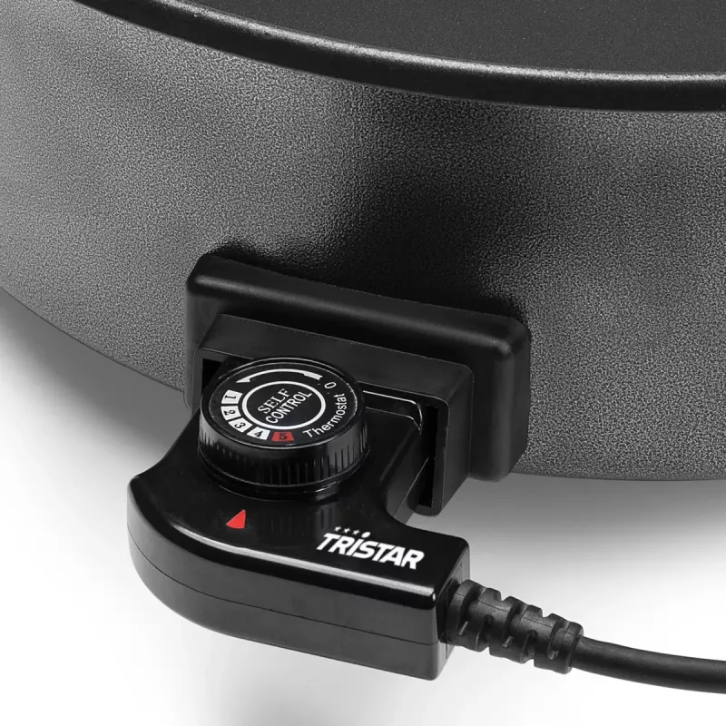 Elektrische Bratpfanne Tristar PZ-9145 XXL - 40 cm, 1500 W, schwarz
