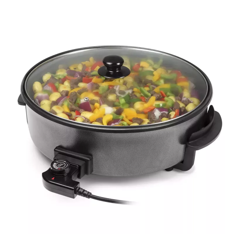 Elektrische Bratpfanne Tristar PZ-9145 XXL - 40 cm, 1500 W, schwarz