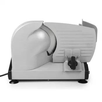 Elektrischer Allesschneider Tristar EM-2099 — 150 W, max. Schnittstärke 1,5 cm, kompakt 270×435×285 mm, schwarz/silber
