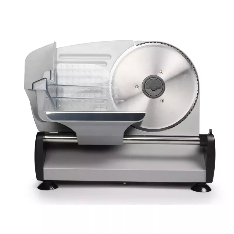 Elektrischer Allesschneider Tristar EM-2099 — 150 W, max. Schnittstärke 1,5 cm, kompakt 270×435×285 mm, schwarz/silber