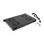 Top-Panel LANBERG AK-1503-B — 1U, 4 Lüfter, integrierter Lüfter, Ein-/Ausschalter, 230 V, 76 W, 483×322×44,5 mm