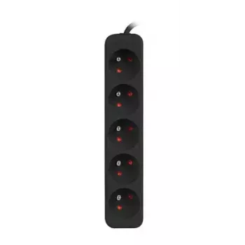 Power extension Lanberg PS0-05E-0100-IEC-BK