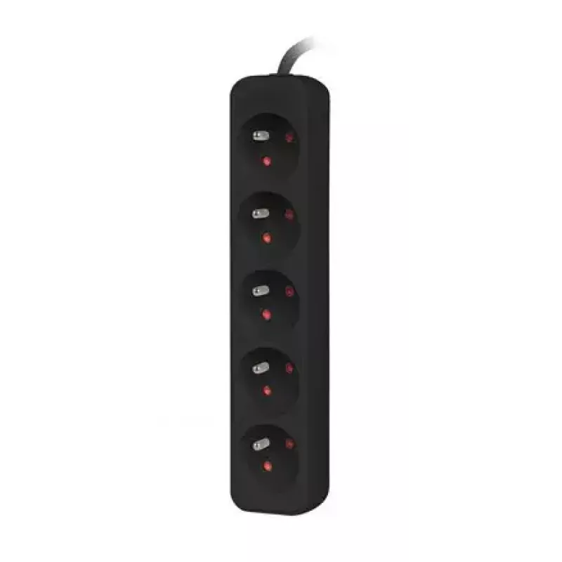 Power extension Lanberg PS0-05E-0100-IEC-BK