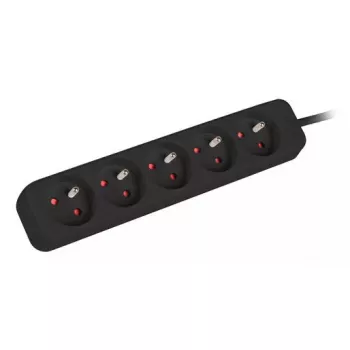 Power extension Lanberg PS0-05E-0100-IEC-BK