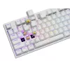 Mechanische Tastatur GENESIS THOR 404, Full-Size USB, QWERTY Englisch, RGB-Hintergrundbeleuchtung, weiß