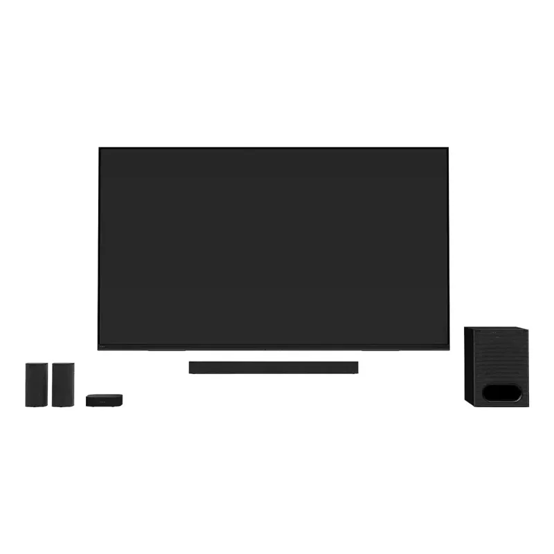 5.1-Kanal-Soundbar-System Sony HT-S60 Schwarz, 1000 W, Dolby Atmos & DTS:X Unterstützung, Bluetooth
