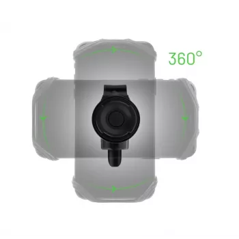 Telefonhalter FIXED FIXBI2-BK Schwarz — feste Halterung für Fahrrad oder Motorrad