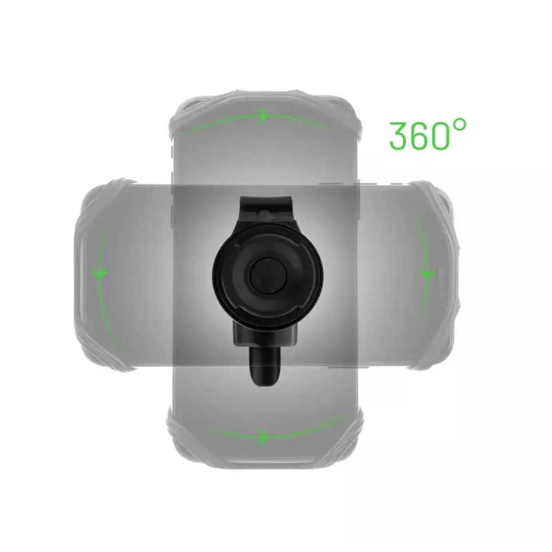 Telefonhalter FIXED FIXBI2-BK Schwarz — feste Halterung für Fahrrad oder Motorrad