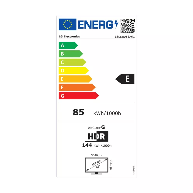 LG QNED AI 65QNED85A3C TV 165,1 cm (65 Zoll) 4K Ultra HD Smart TV Wi-Fi Schwarz
