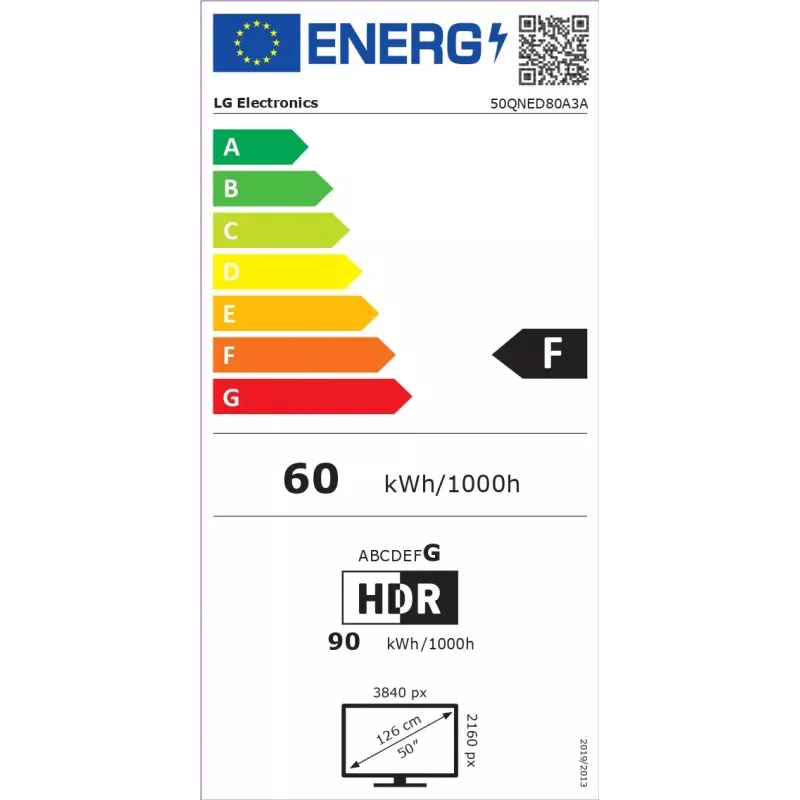 LG QNED 50QNED80A3A TV 127 cm (50 Zoll) 4K Ultra HD Smart TV Wi-Fi Schwarz