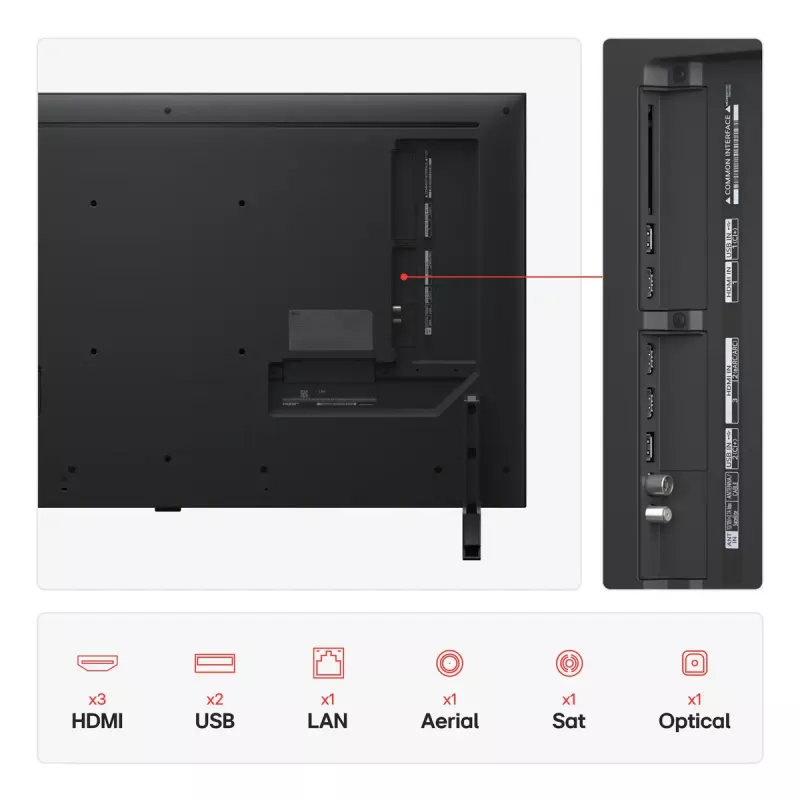 LG QNED 43QNED80A3A TV 109,2 cm (43 Zoll) 4K Ultra HD Smart TV Wi-Fi Schwarz