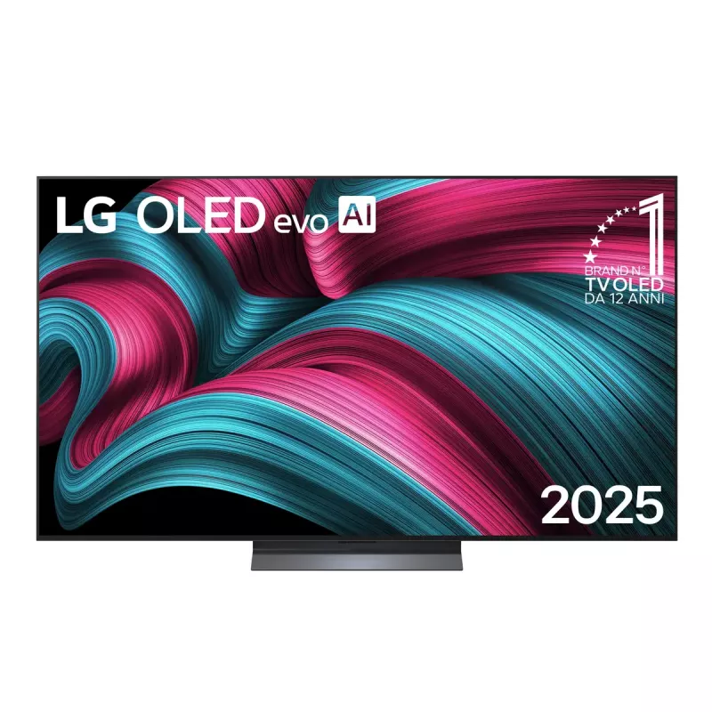 LG OLED evo AI OLED65C51LA TV 165,1 cm (65 Zoll) 4K Ultra HD Smart TV Wi-Fi Schwarz