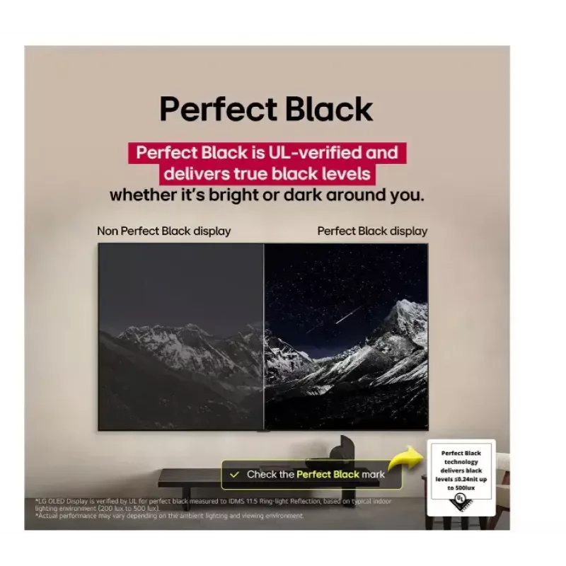 LG OLED evo AI OLED55C51LA TV 139,7 cm (55 Zoll) 4K Ultra HD Smart TV Wi-Fi Schwarz