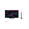 LG OLED evo AI OLED55C51LA TV 139,7 cm (55 Zoll) 4K Ultra HD Smart TV Wi-Fi Schwarz