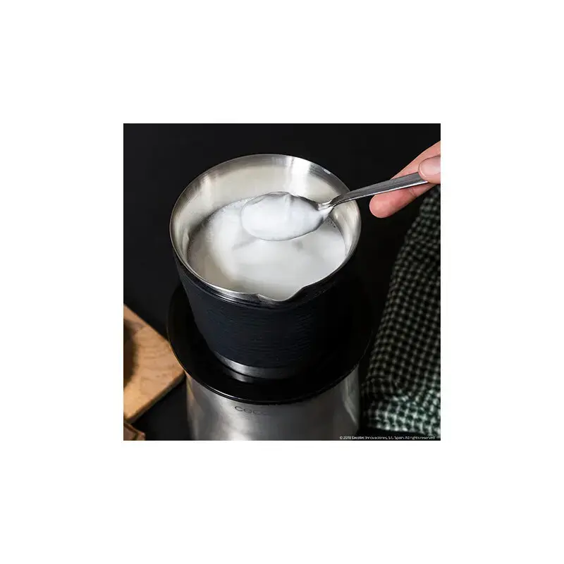 Milchaufschäumer/-wärmer CECOTEC 01518 — Automatisch, 650 W, Edelstahlschüssel, Silber