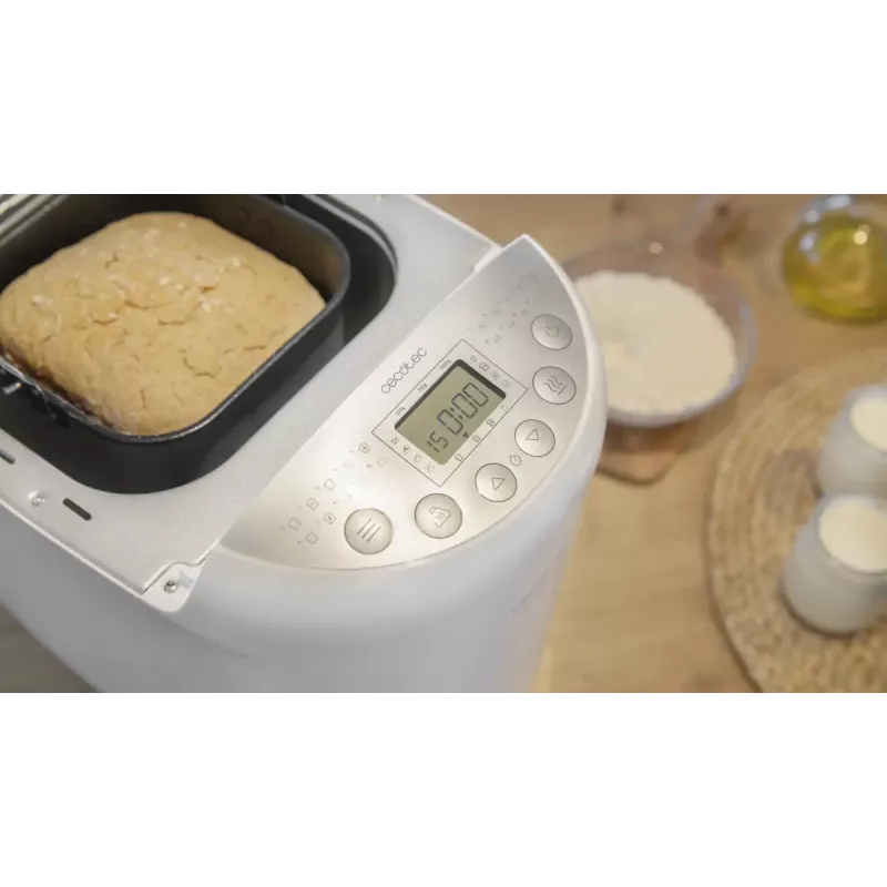 Brotbackautomat CECOTEC Bread&Co 1000 Delicious — 550 W, max. 1 kg, weiß