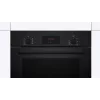 Einbau-Elektrobackofen Bosch HBF133BA1 — 66 L, Energieklasse A, Umluft, Grill, Touch- und Drehregler, schwarz