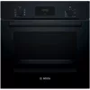 Einbau-Elektrobackofen Bosch HBF133BA1 — 66 L, Energieklasse A, Umluft, Grill, Touch- und Drehregler, schwarz