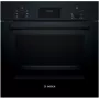 Einbau-Elektrobackofen Bosch HBF133BA1 — 66 L, Energieklasse A, Umluft, Grill, Touch- und Drehregler, schwarz