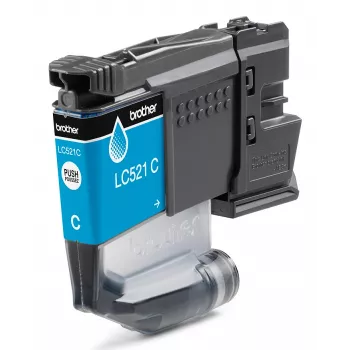 Brother LC521C Original Tintenpatrone - Cyan