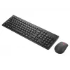 Kabelloses Tastatur- und Maus-Set Lenovo Essential 2,4 GHz – Vollformat-Tastatur mit russischem/kyrillischem Layout, optische beidhändige Maus