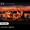 Tragbarer Party-Lautsprecher HISENSE Party Rocker 160 — 160 W RMS, 2.0 Kanäle, IPX4, schwarz, 6,3 kg