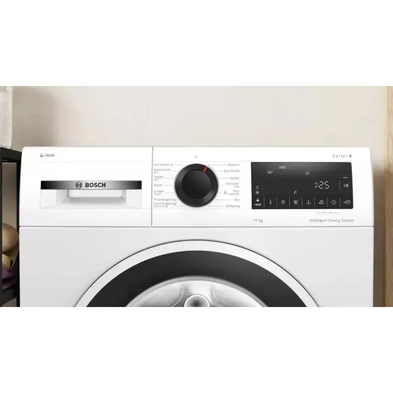 Frontlader-Waschmaschine Bosch WGG254FVSN — 10 kg Kapazität, Energieklasse A, 1400 U/min, LED-Anzeige, Dampffunktion
