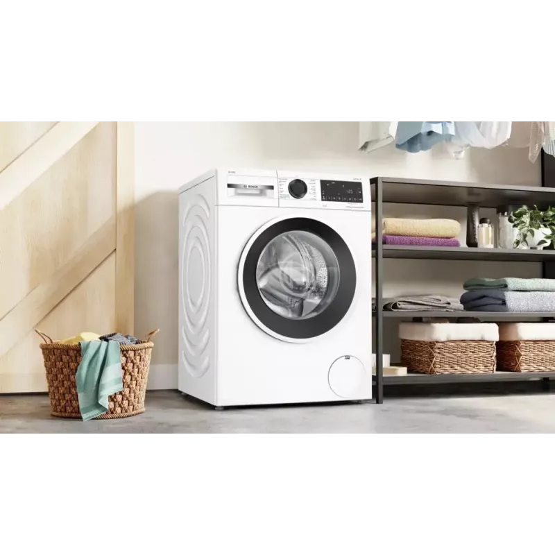 Frontlader-Waschmaschine Bosch WGG254FVSN — 10 kg Kapazität, Energieklasse A, 1400 U/min, LED-Anzeige, Dampffunktion