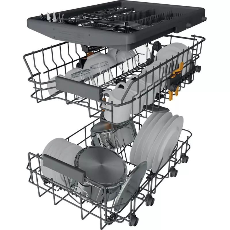 Einbau-Geschirrspüler Whirlpool WH6IC11BS7LA0, 11 Maßgedecke, 41 dB