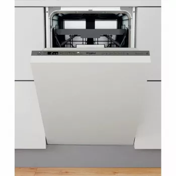 Einbau-Geschirrspüler schmal WHIRLPOOL WSIO 3T223 PCE X — 10 Maßgedecke, 43 dB, 45 cm