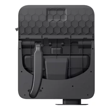Roboterstaubsauger und Wischmopp Eufy Omni E28 — 3 l Staub, 2,5 l Wasser, 5200 mAh Akku, schwarz