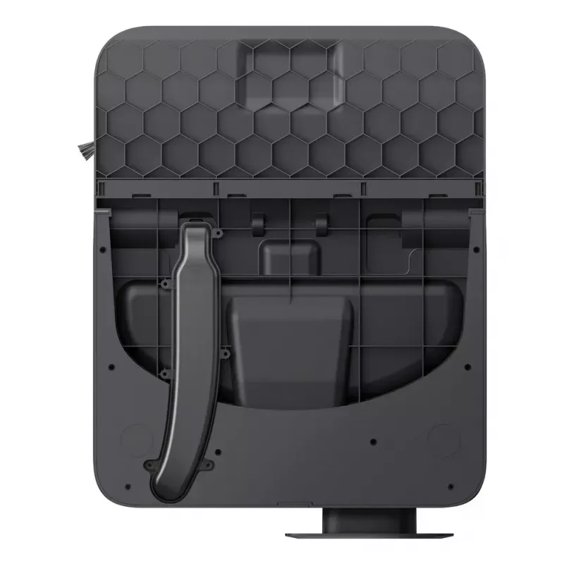Roboterstaubsauger und Wischmopp Eufy Omni E28 — 3 l Staub, 2,5 l Wasser, 5200 mAh Akku, schwarz