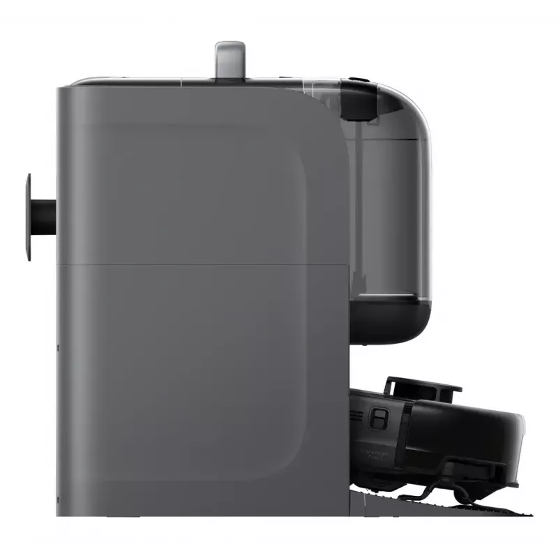 Roboterstaubsauger und Wischmopp Eufy Omni E28 — 3 l Staub, 2,5 l Wasser, 5200 mAh Akku, schwarz