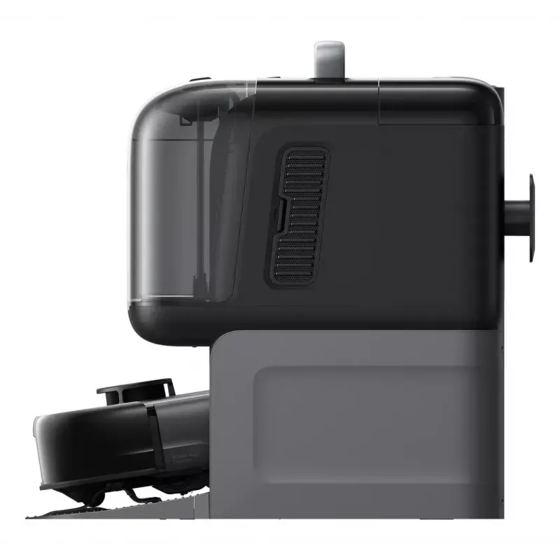 Roboterstaubsauger und Wischmopp Eufy Omni E28 — 3 l Staub, 2,5 l Wasser, 5200 mAh Akku, schwarz
