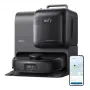 Roboterstaubsauger und Wischmopp Eufy Omni E28 — 3 l Staub, 2,5 l Wasser, 5200 mAh Akku, schwarz