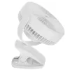 Adler AD 7342 wiederaufladbarer Klemm-Ventilator — 15,5 cm, 3 Geschwindigkeiten, Oszillation, 5 W