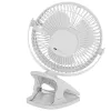 Adler AD 7342 wiederaufladbarer Klemm-Ventilator — 15,5 cm, 3 Geschwindigkeiten, Oszillation, 5 W